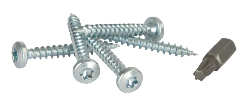 Agrifence Insulator Woodscrew Galvanised 4.5 x 3mm